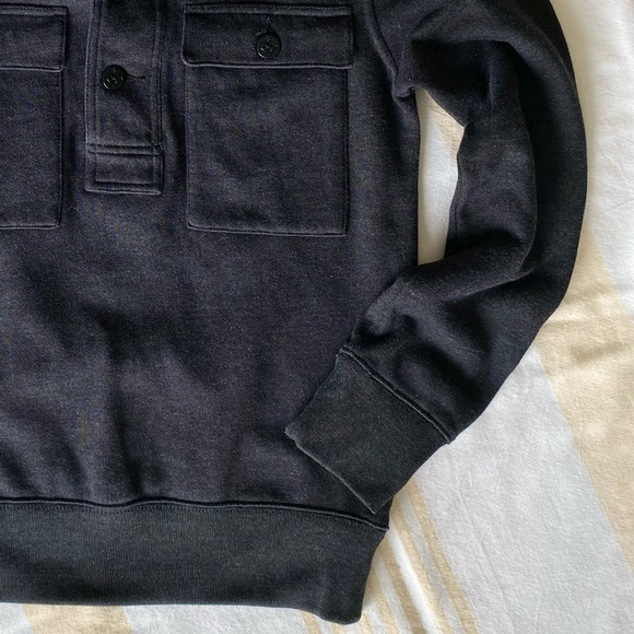 J. Crew ⚓️⛵️Nautical Pullover Outerwear Utility Hoodie - Picture 6 of 14